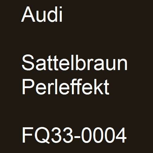 Audi, Sattelbraun Perleffekt, FQ33-0004.